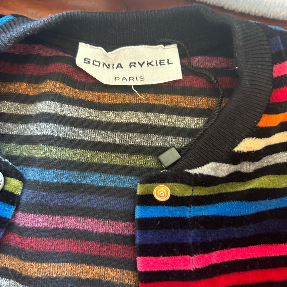 Sonia Rykiel Red and Blue Footies One Piece